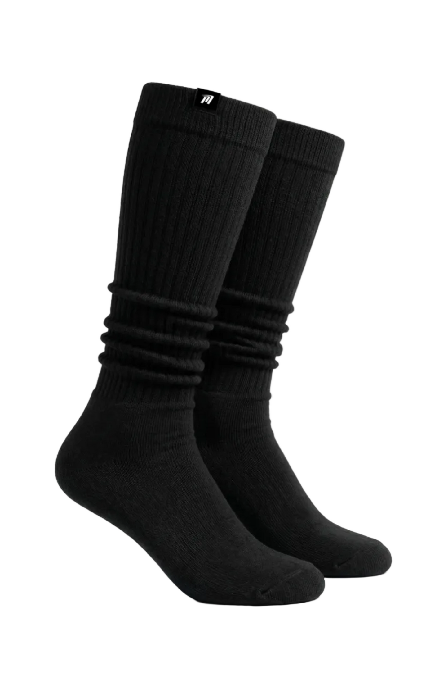 Calze Sportive Nero Lunghe - Dettaglio prodotto 
