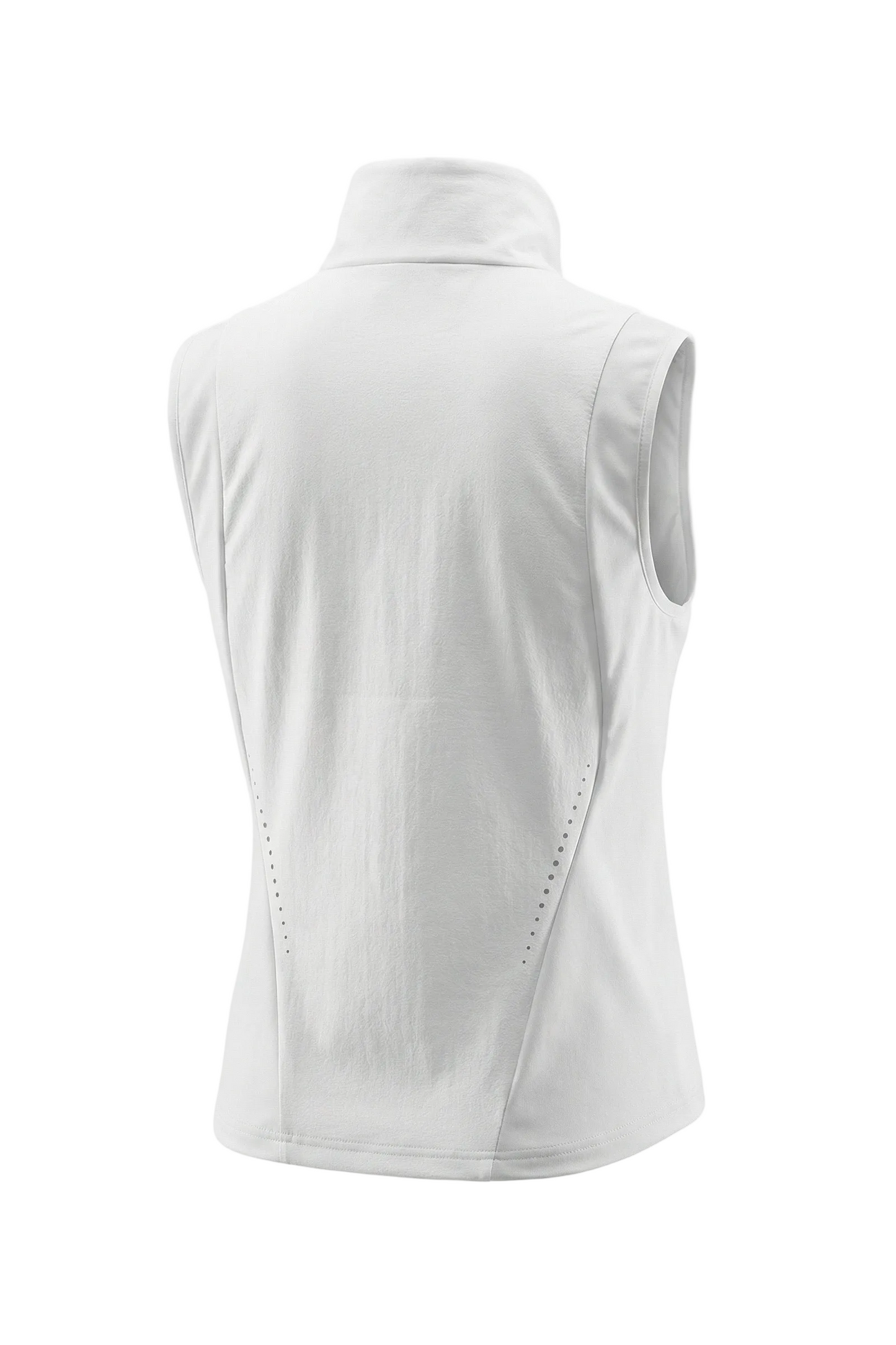 Gilet Sportivo con Zip – Leggero e Fit Aderente Dettaglio prodotto posteriore