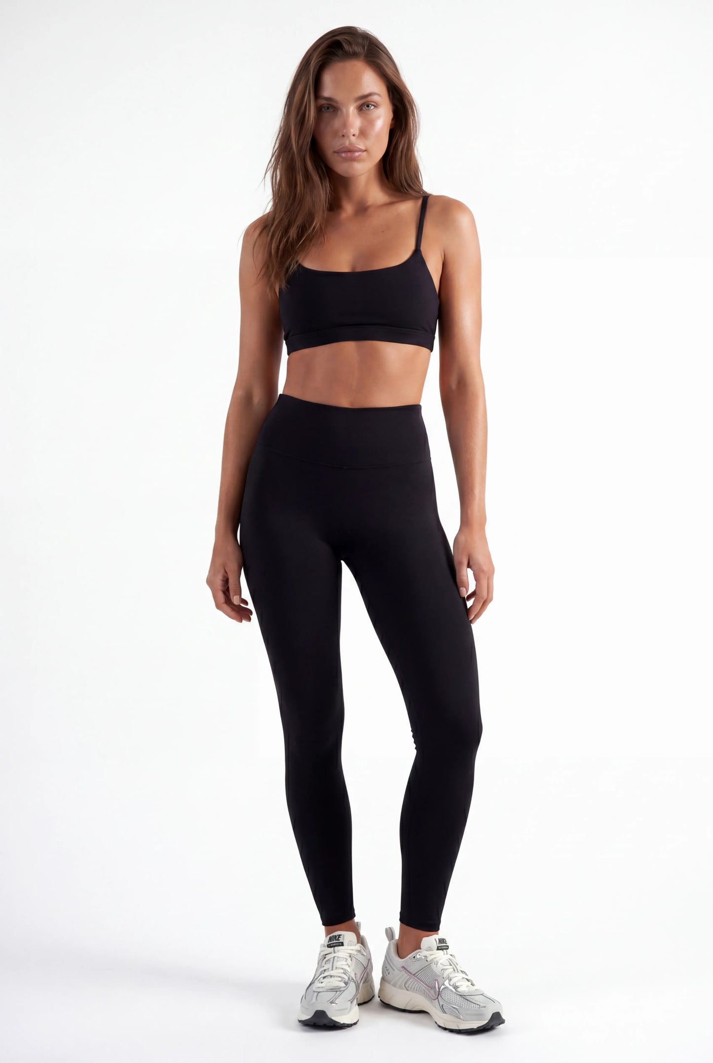 Legging Vita Alta Compressivo – Vista Frontale 